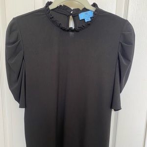 Black, professional, CeCe blouse, size large